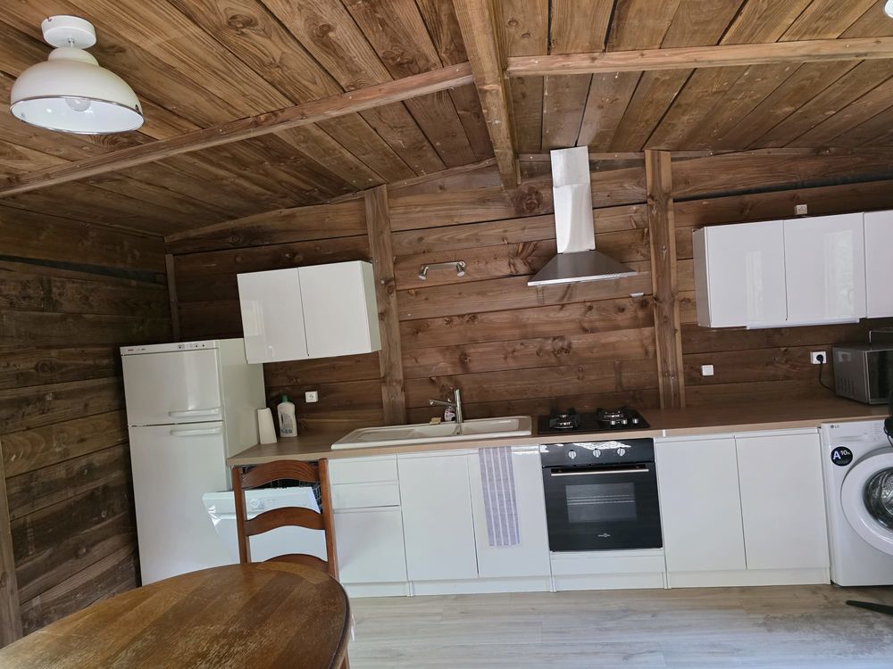 Vente Chalet Lot non scindable de 6 cabanes en bois douglas démontables Saint-julien-de-la-nef