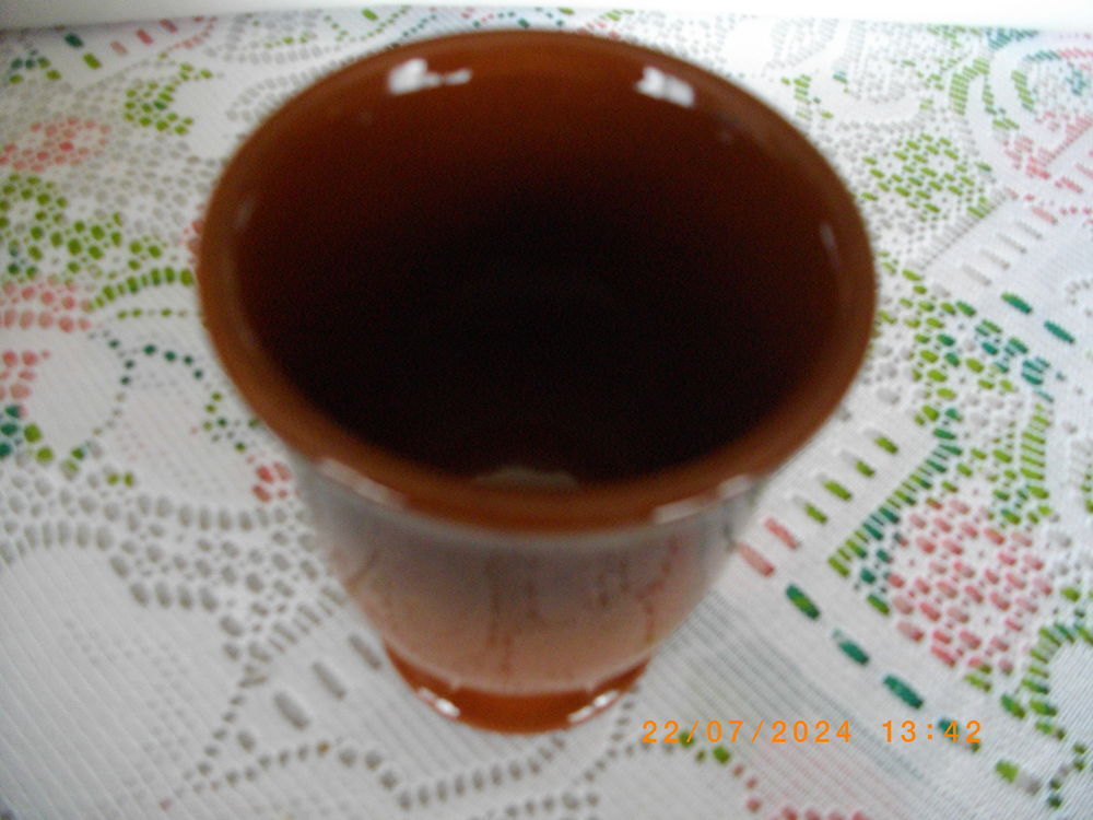 Six mazagrans marron Cuisine