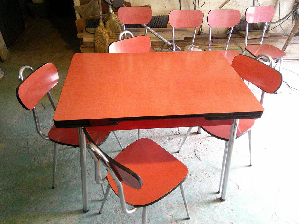  chaises de bistrot anciennes Meubles