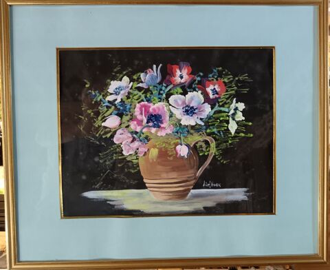 Tableau Nature Morte signé 60 Rennes (35)