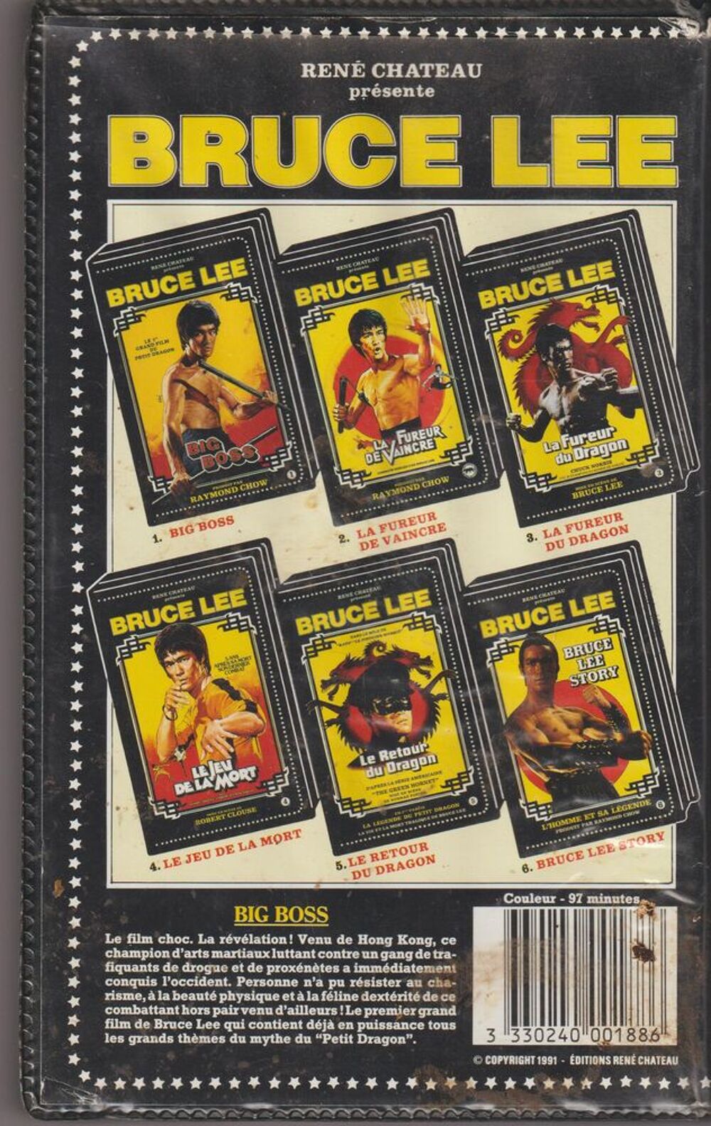 VHS COLLECTION 1ER EDITION BIG BOS DVD et blu-ray