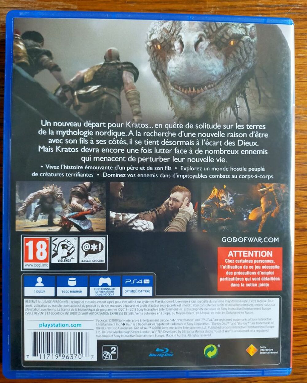 Jeux vid&eacute;os PS4 quasi neufs Consoles et jeux vidéos