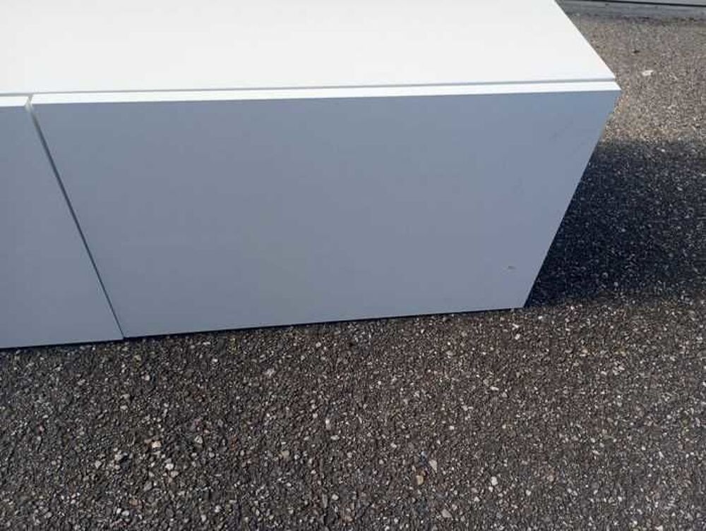 Meuble TV blanc moderne 180 cm Meubles