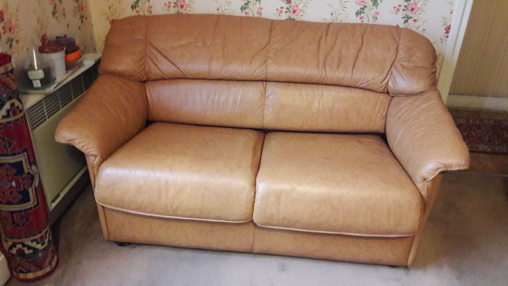 Canap&eacute; cuir convertible Meubles