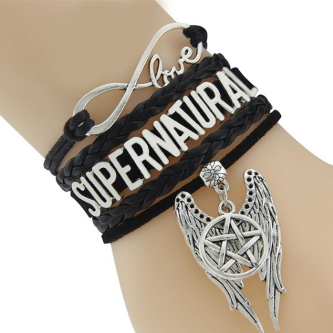 Bracelet Supernatural film srie cin TV bijoux mo 9 Fves (57)