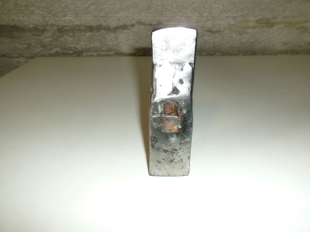 Chasse &agrave; Parer ancienne avec son manche outil de forgeron Bricolage