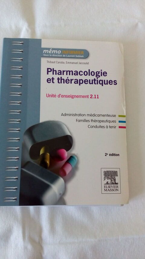 Mmo Infirmier. Pharmacologie & Thrapeutique. 5 Sciez (74)