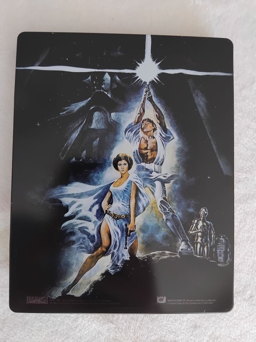 STAR WARS : 3 Blu-ray en bo&icirc;tiers m&eacute;talliques 1&eacute;re trilogie DVD et blu-ray