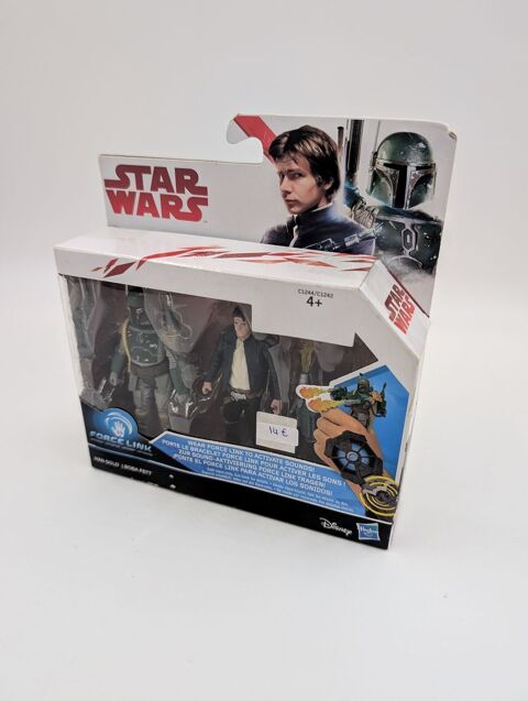 Figurine Disney Star Wars Force Link Han Solo / Boba Fett 14 Vulbens (74)