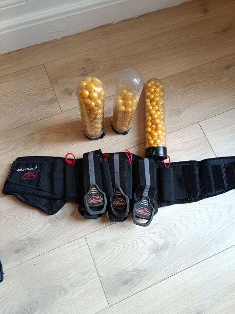 Paintball : harnais Proto + 3 pots 25 Vichy (03)