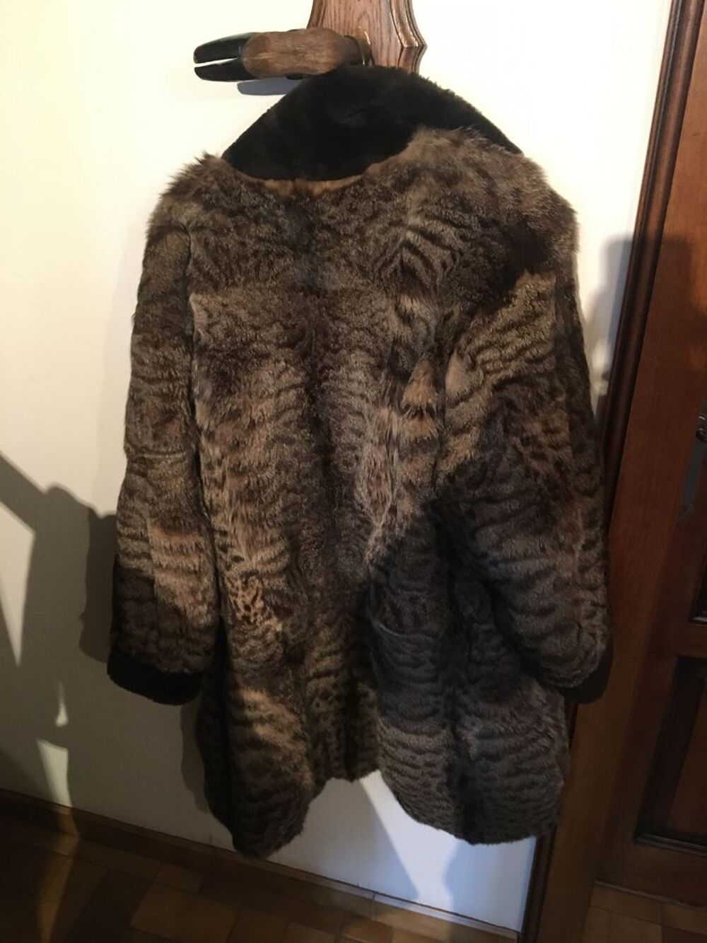 manteau fourrure chat sauvage (Lynx) Vêtements