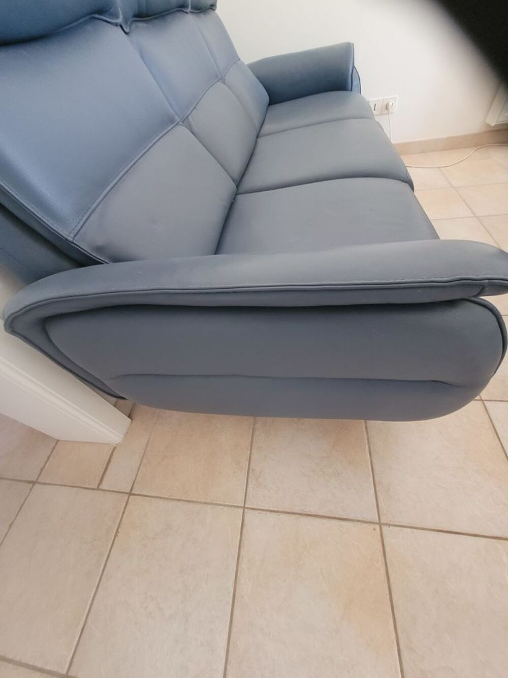 BANQUETTE CUIR 3 places Meubles