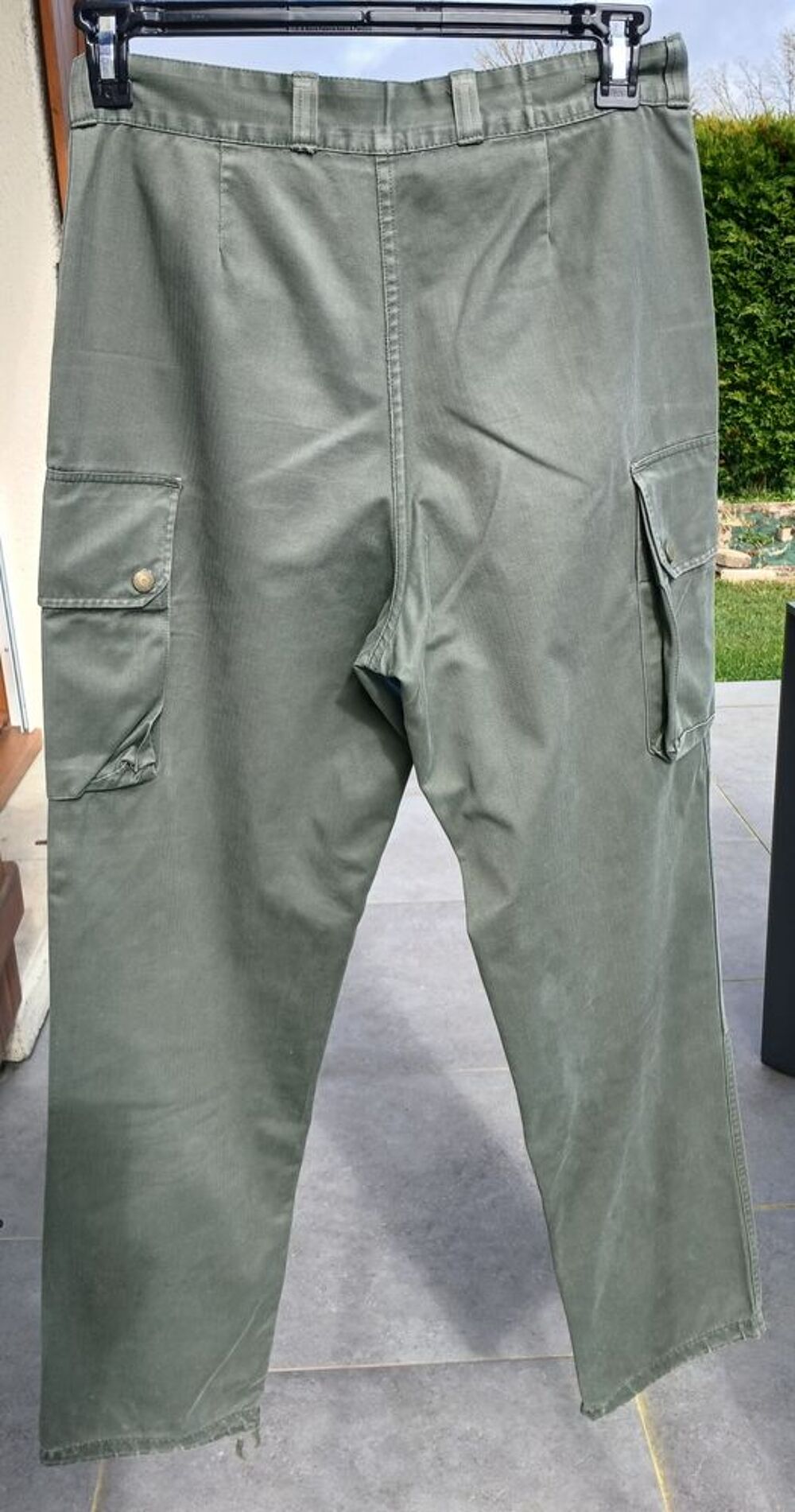 PANTALON MILITARIA KAKI Vêtements