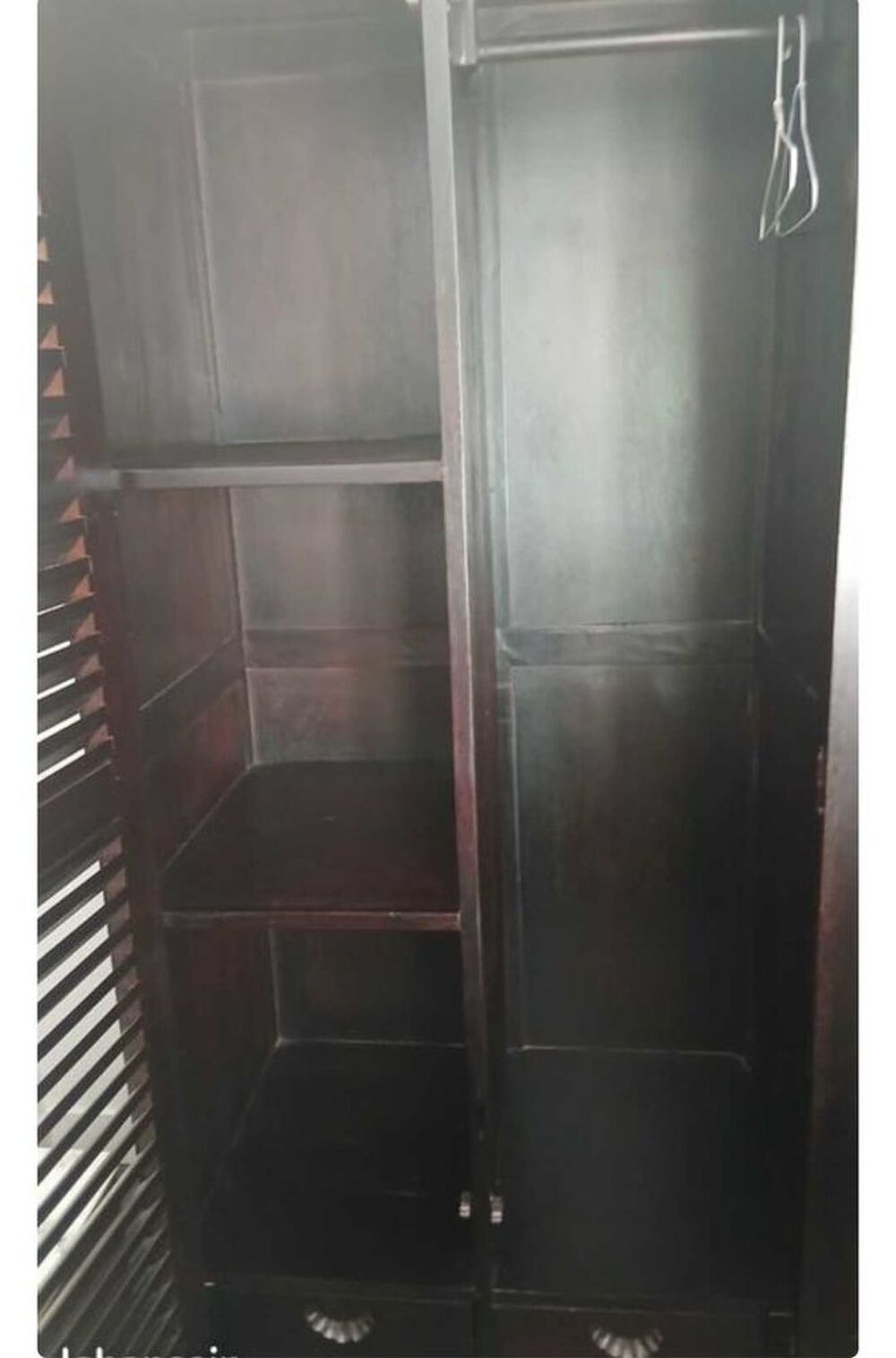 Dressing en mahogany massif marron Meubles