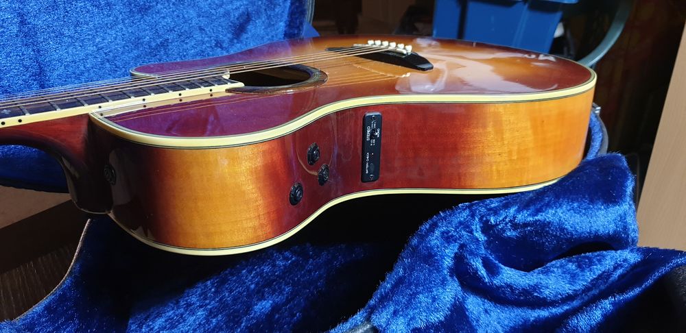 Guitare &Eacute;lectro-Acoustique Yamaha APX-10 1989 Sunburst Instruments de musique