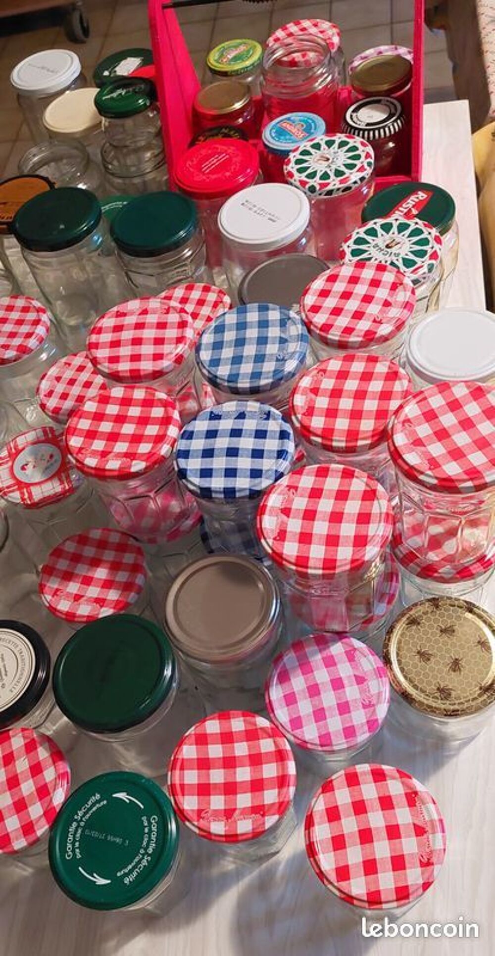 Gros lot de pots de confiture vides Bricolage