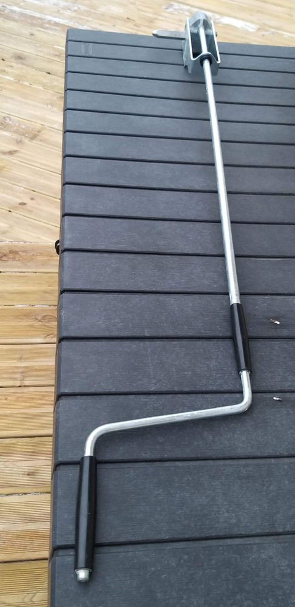 B&acirc;che &agrave; barres pour piscine 6x3 m&egrave;tres. Sports