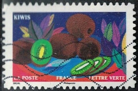 France 2025 Oblitéré Used Jardin d'Automne Kiwis Y&T FR 2626 0.39 Chesny (57)