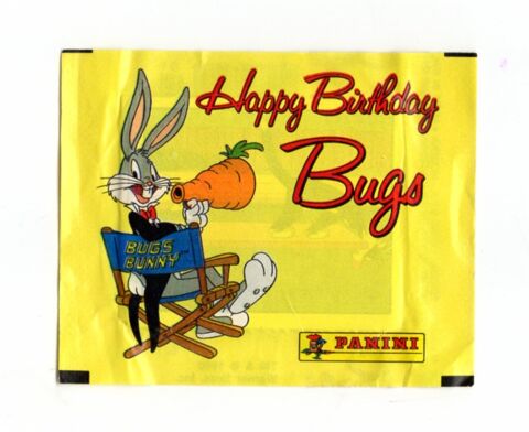 Pochette Happy Birthday Bugs - Bugs Bunny - Panini - 1990 4 Argenteuil (95)