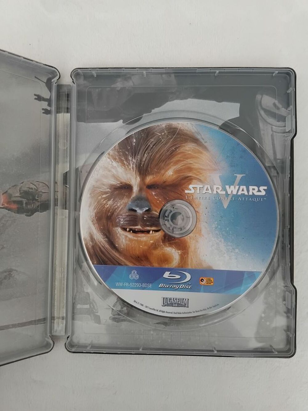 STAR WARS : 3 Blu-ray en bo&icirc;tiers m&eacute;talliques 1&eacute;re trilogie DVD et blu-ray