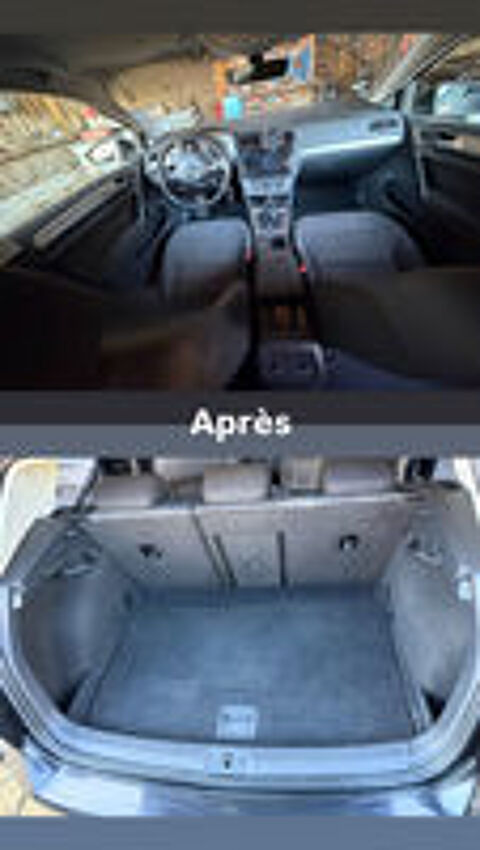   Nettoyage intérieur de voiture 