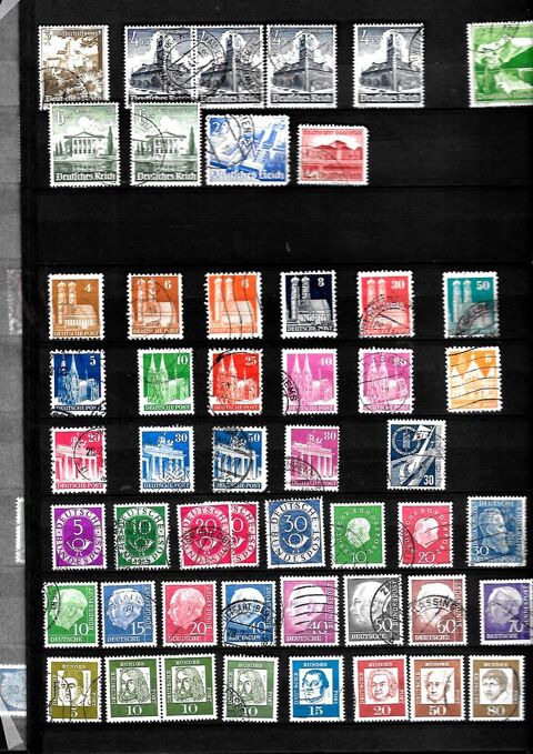 Timbres d'ALLEMAGNE 0 Mulhouse (68)