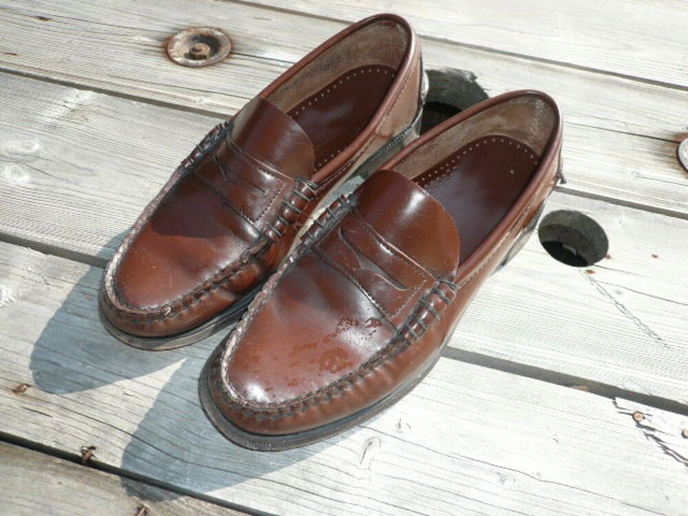 MOCASSIN SEBAGO MARRON 41 Chaussures