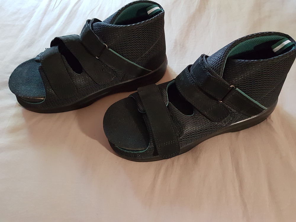 Chaussure orthop&eacute;dique noire pour diab&eacute;tique homme Chaussures