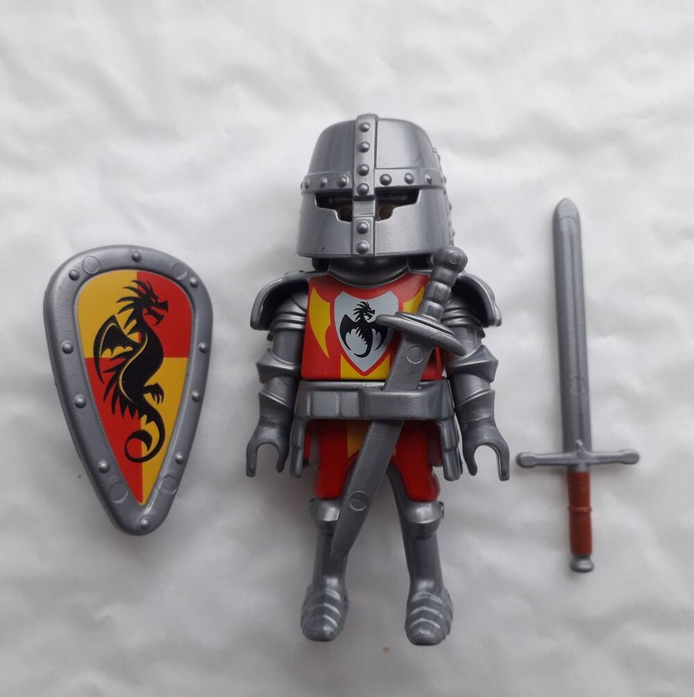 PLAYMOBIL 9076-A : chevalier du dragon noir Jeux / jouets