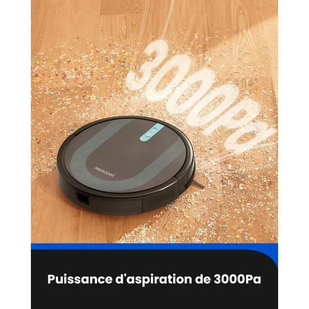 Robot aspirateur laveur Proscenic comme neuf Electroménager