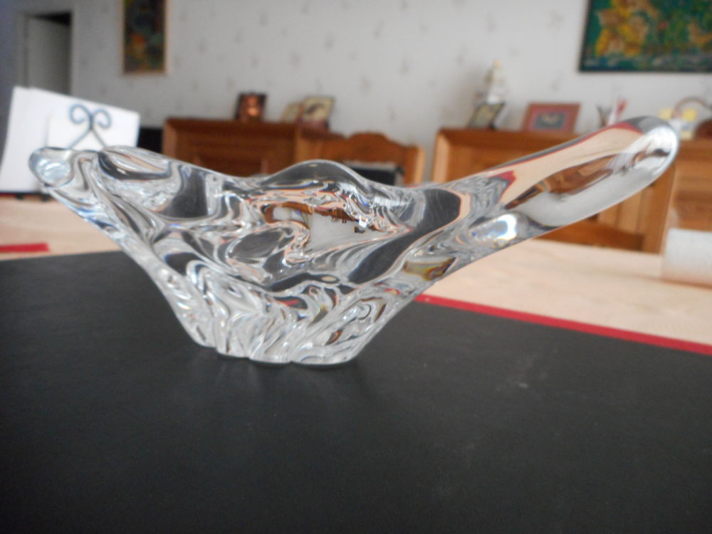 VIDE POCHE/CENDRIER CRISTAL DAUM Dcoration