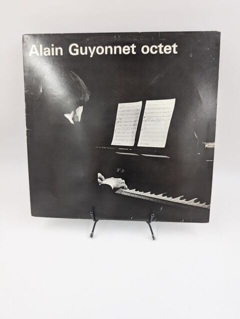 Vinyle 33 tours Alain Guyonnet Octet en fourreau 11 Vulbens (74)