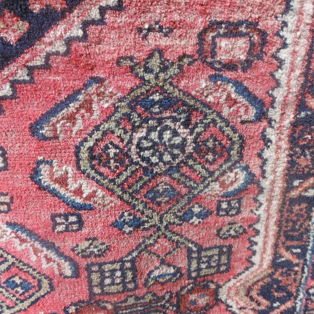 Tapis IRAN ancien laine fait main, 200x110 Décoration