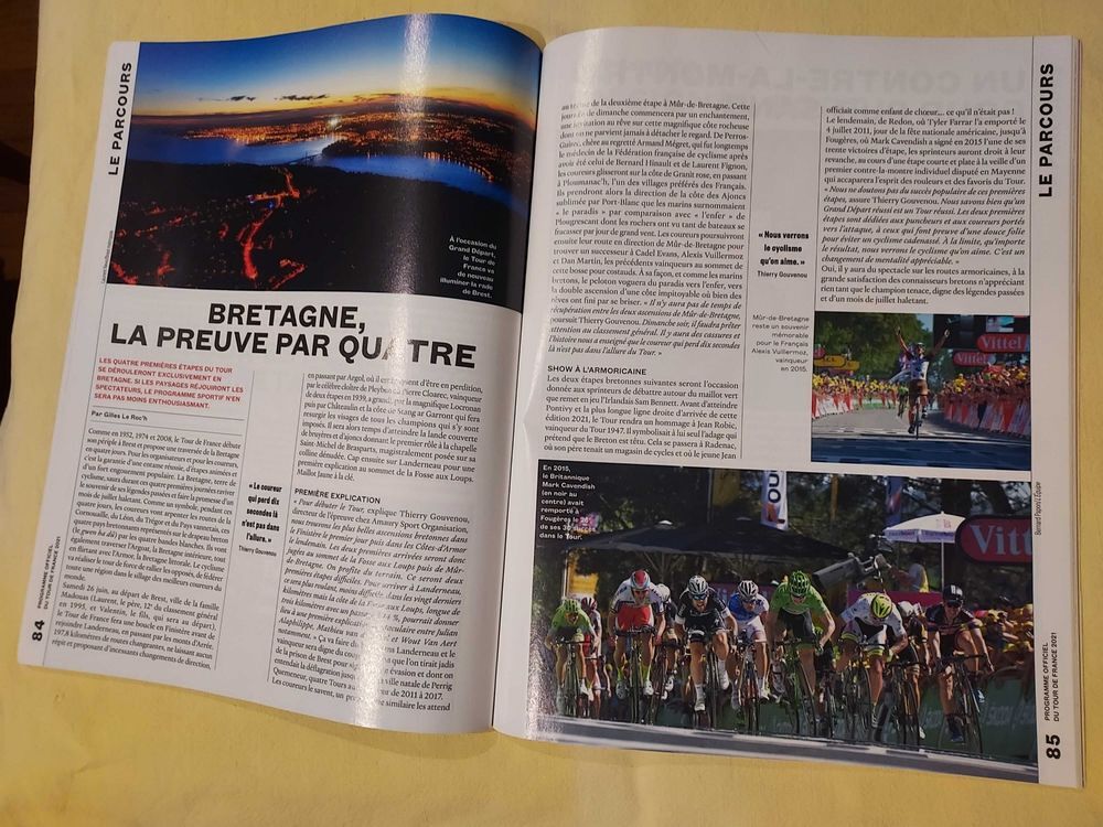 documents officiels tour de france 2021 