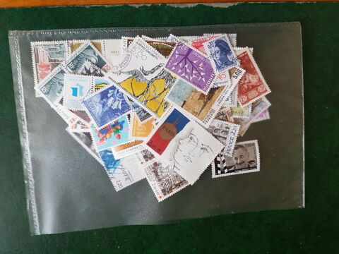 Lot + 100 timbres FRANCE oblit�r�s  0 La Garde (83)