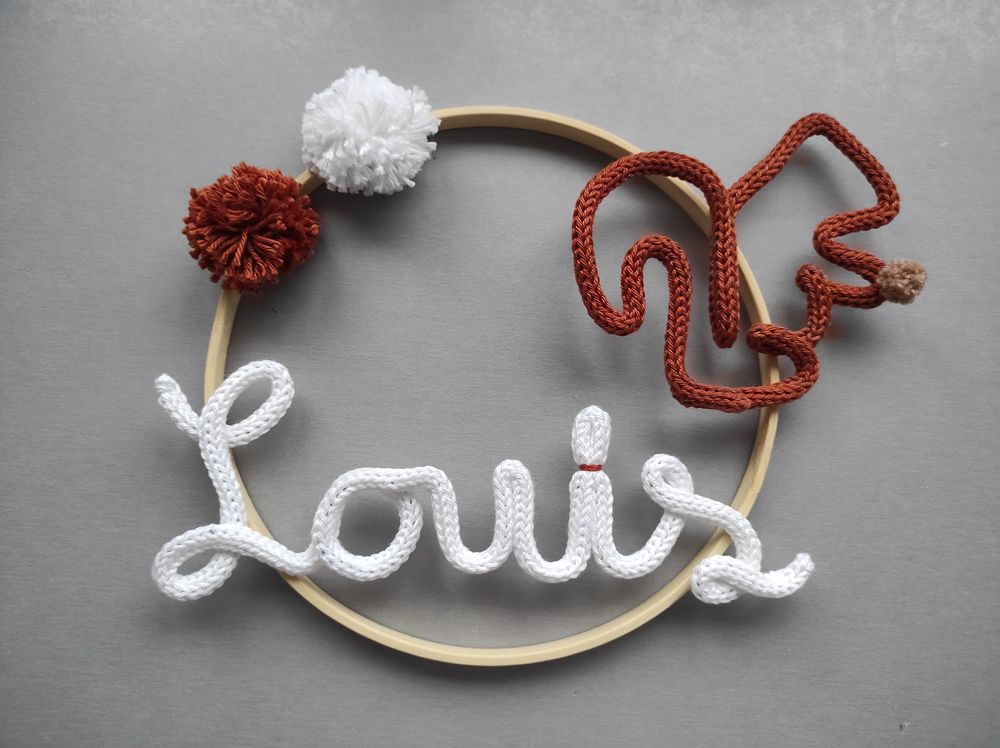 Couronne pr&eacute;nom Jeux / jouets