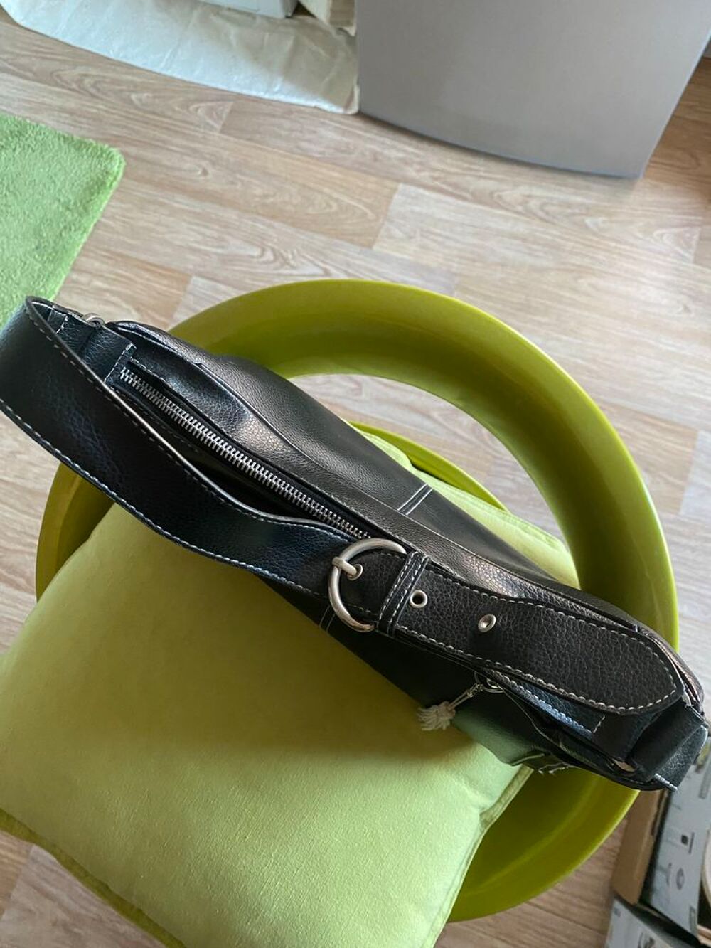Sac bowling en cuir Gino Casti Maroquinerie