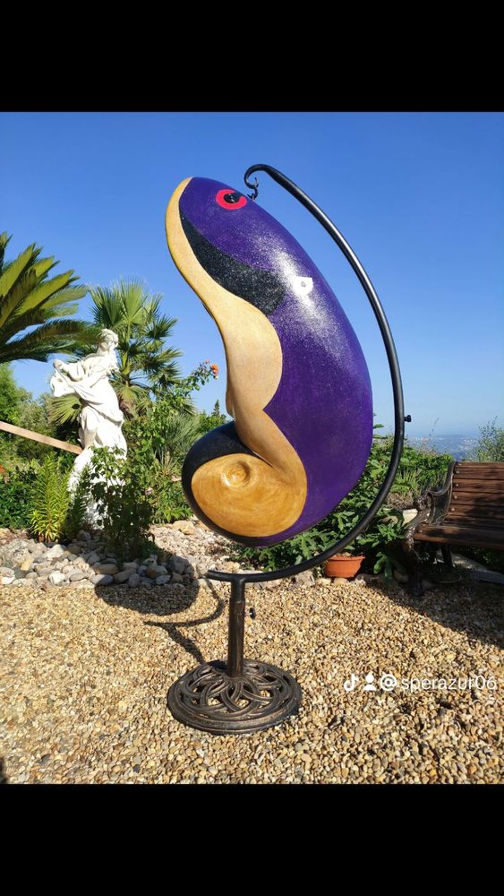 Enceinte artistique amplifi&eacute;e 600 w Audio et hifi