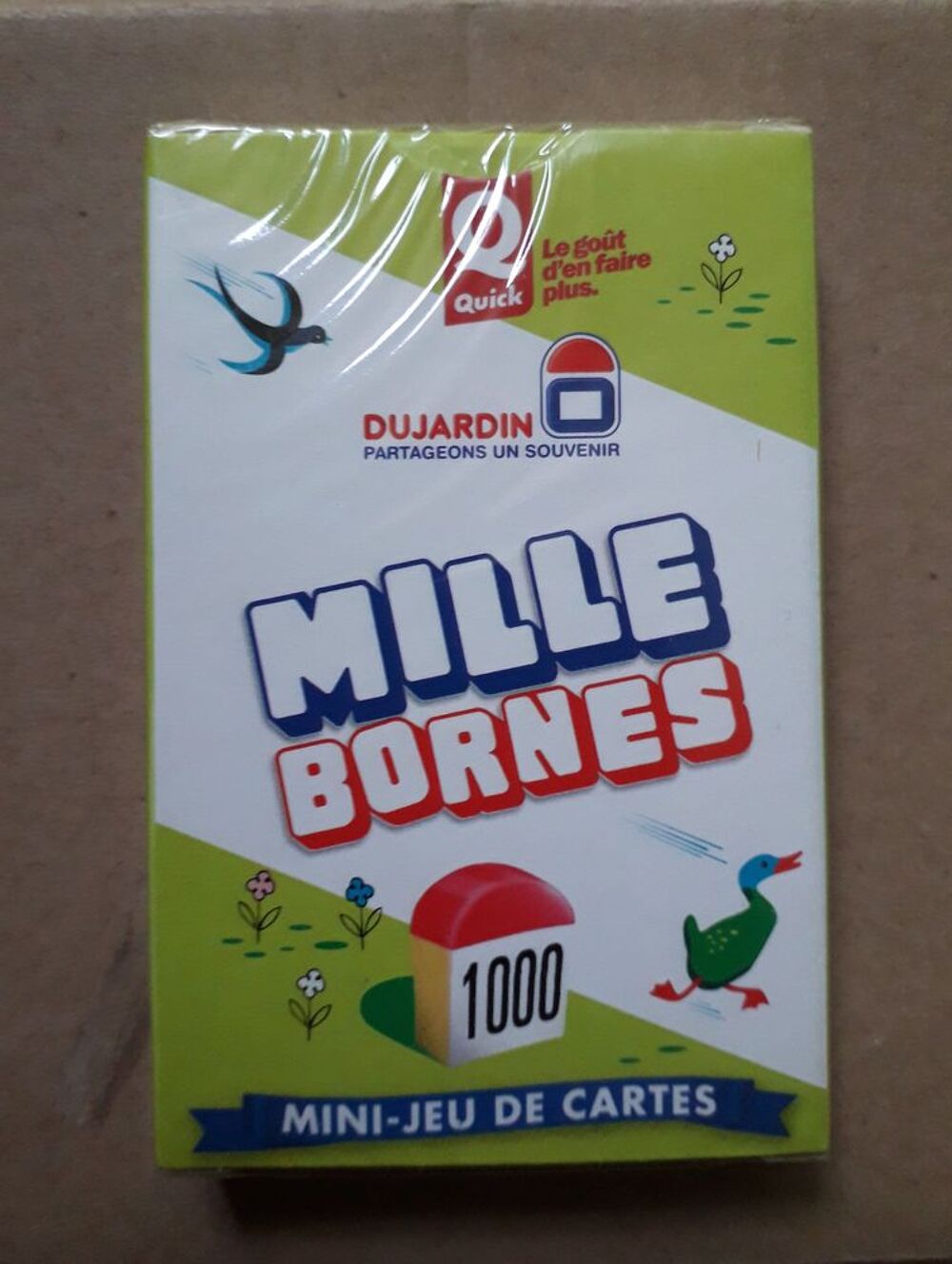 Jeu de Mille Bornes de Quick 