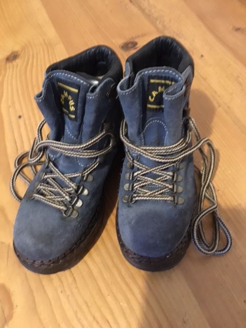 Chaussures de randonnée DECATHLON 36 mixte, cuir bleu/gris 5 Paris 13 (75)