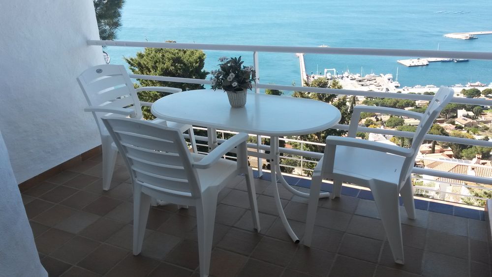   Appt climatisé dans villa, piscine, vue splendide mer à 180° Espagne, Roses