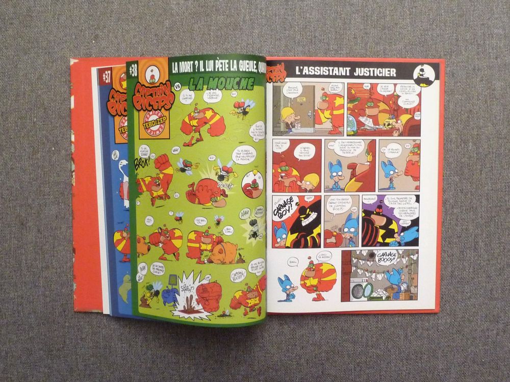 Captain Biceps- Tome 2- Le Redoutable- Zep- T&eacute;bo- Gl&eacute;nat Livres et BD