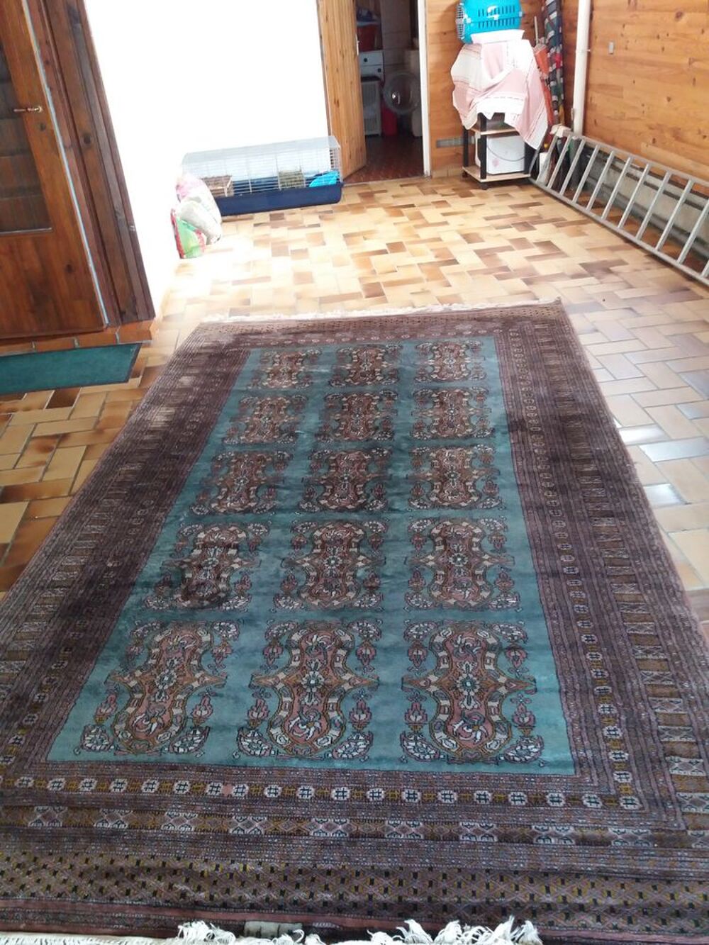 TAPIS EN LAINE Décoration