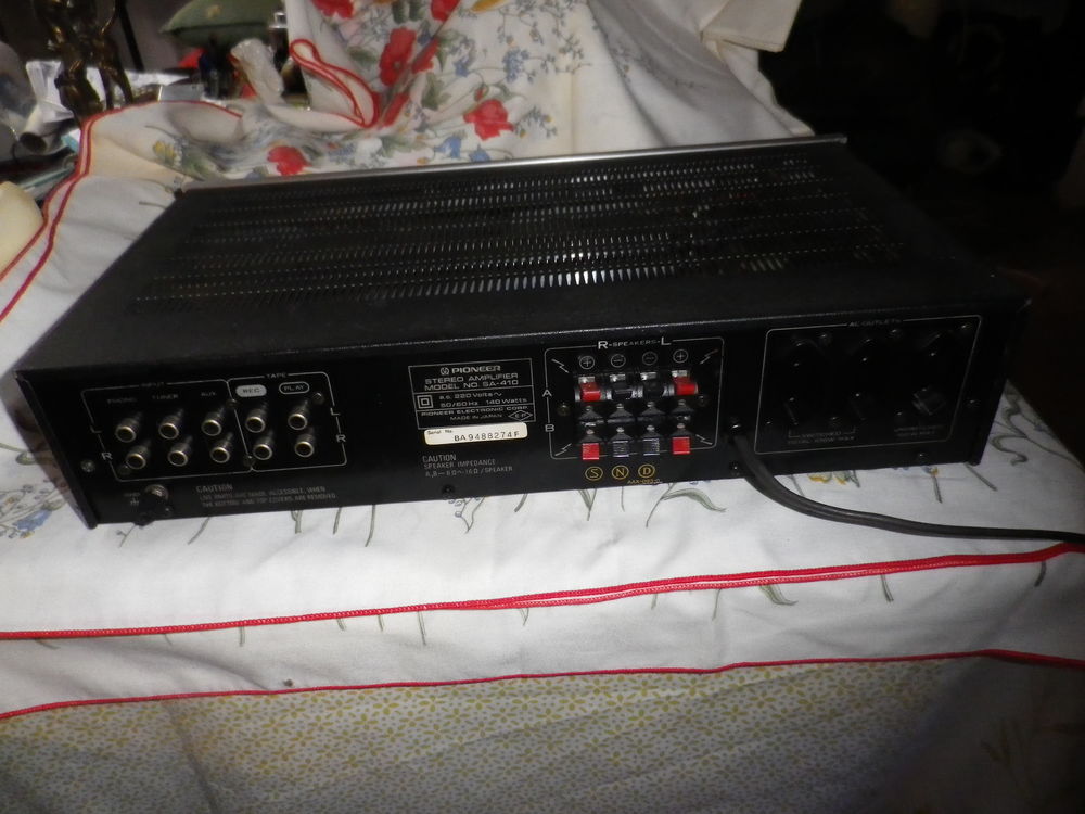 Amplificateur Pioneer SA 410 Audio et hifi