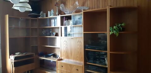 Biblioth�que vitrine modulable en bois 600 Villejuif (94)