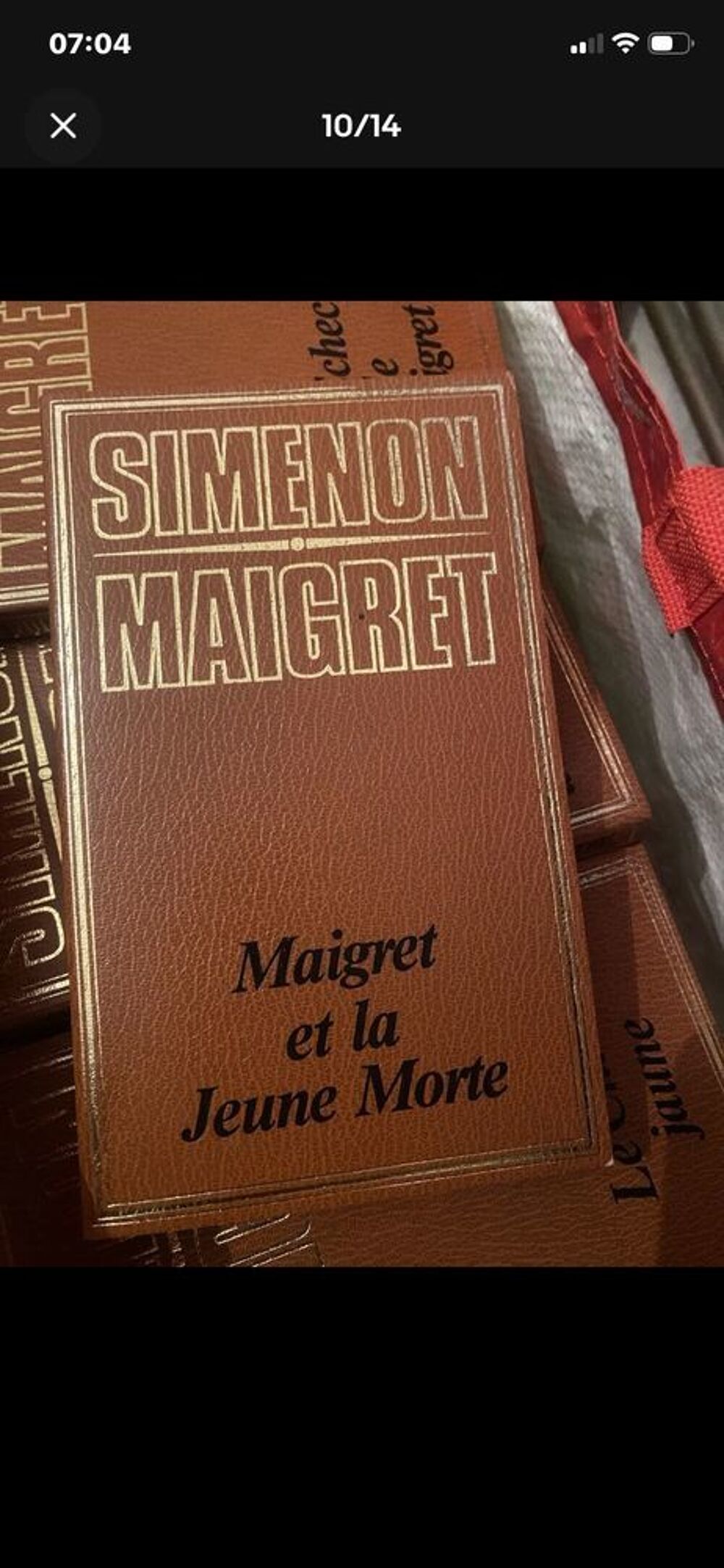 49 romans Simenon-Maigret des ann&eacute;es70 Livres et BD