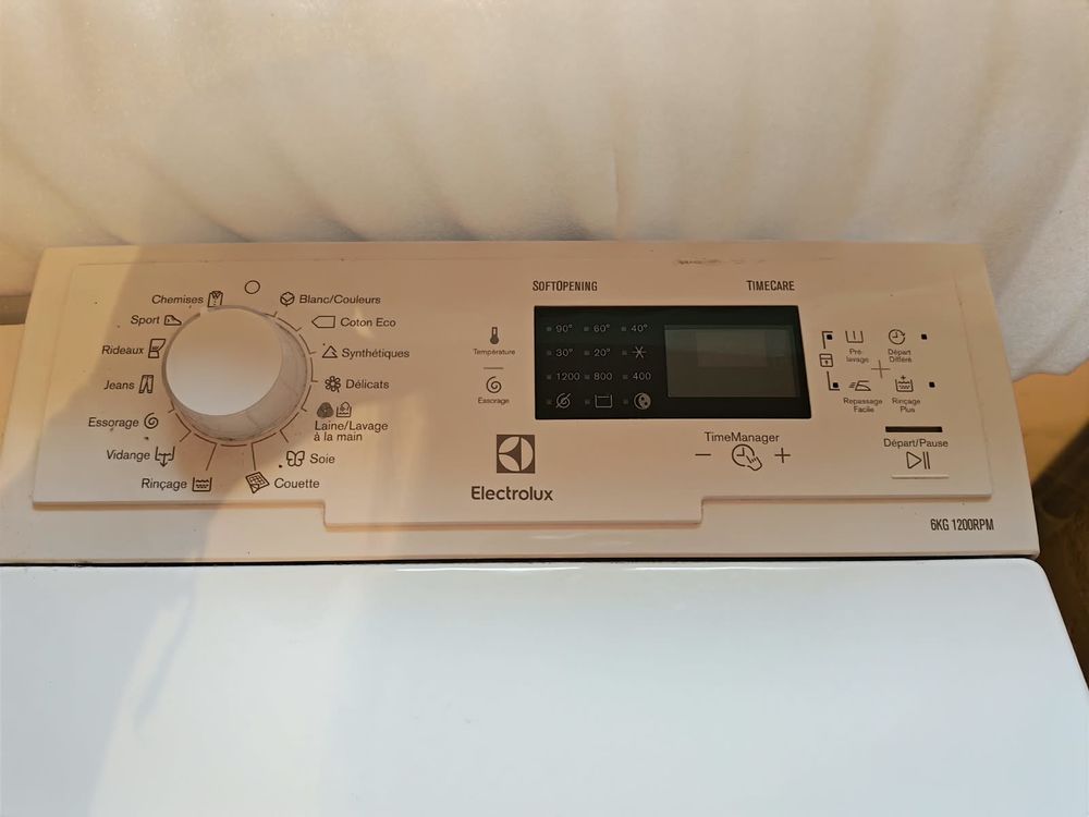 Lave linge Electrolux Electroménager