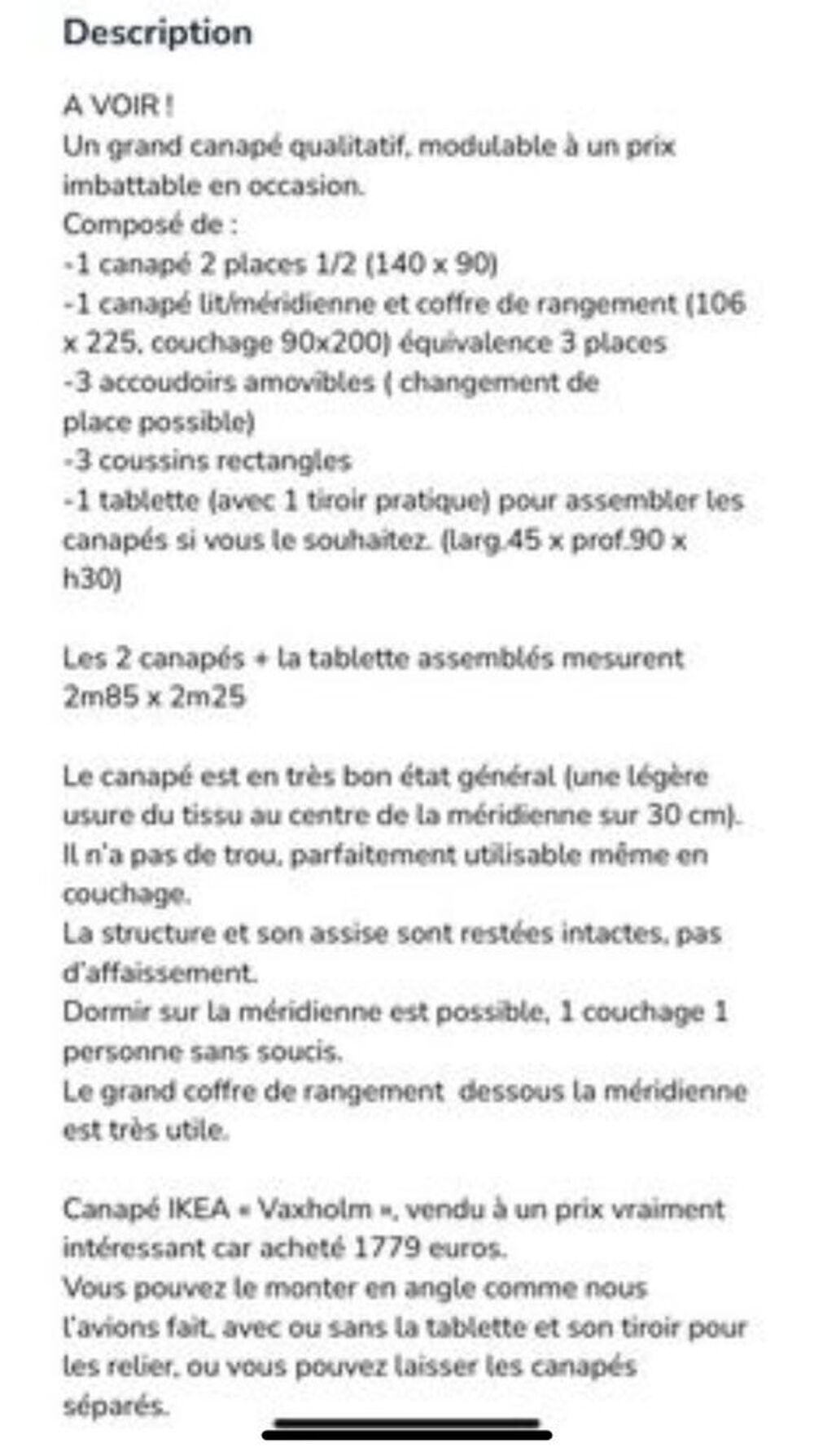 Canap&eacute; angle int&eacute;grant m&eacute;ridienne lit coffre tiroir Meubles