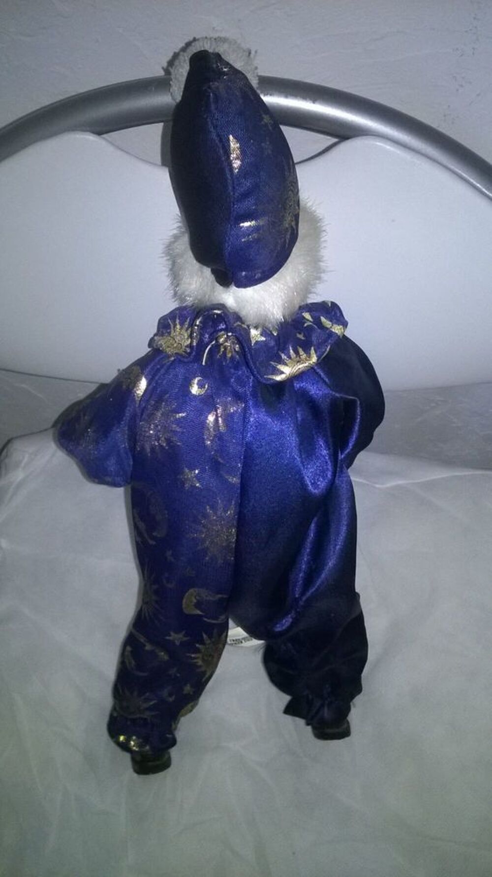 Clown bleu articule
Excellent etat
C&eacute;ramique
41 cm de hau 