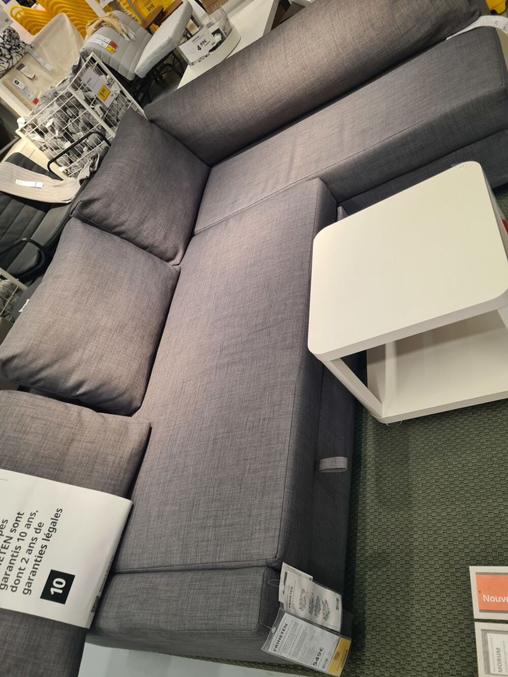 Canape lit neuf 2 personnes et 1 person separe Meubles